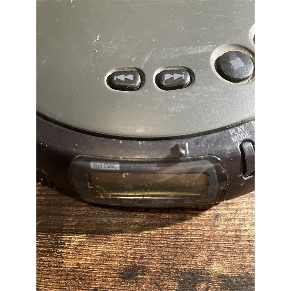 Vintage Sony Discman ESP CD Player D-245 Mega Bass Shock Protection Parts Only